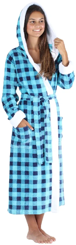 Navy Blue Plaid / XS