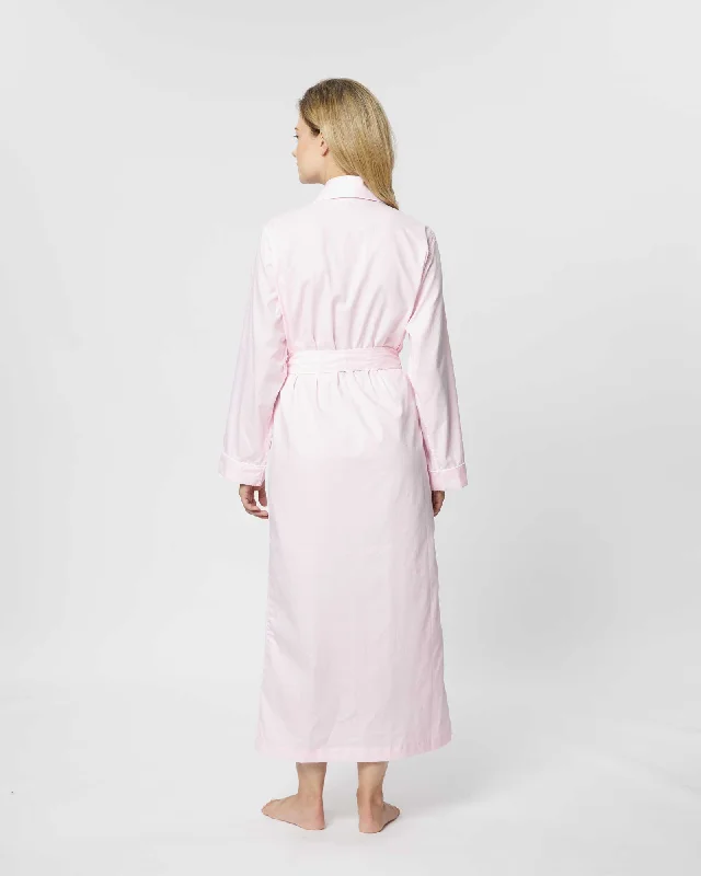 Women's Jacquard Dressing Gown - Pink