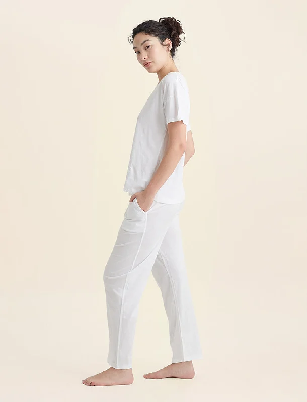 Jada Organic Cotton Straight Leg Pant