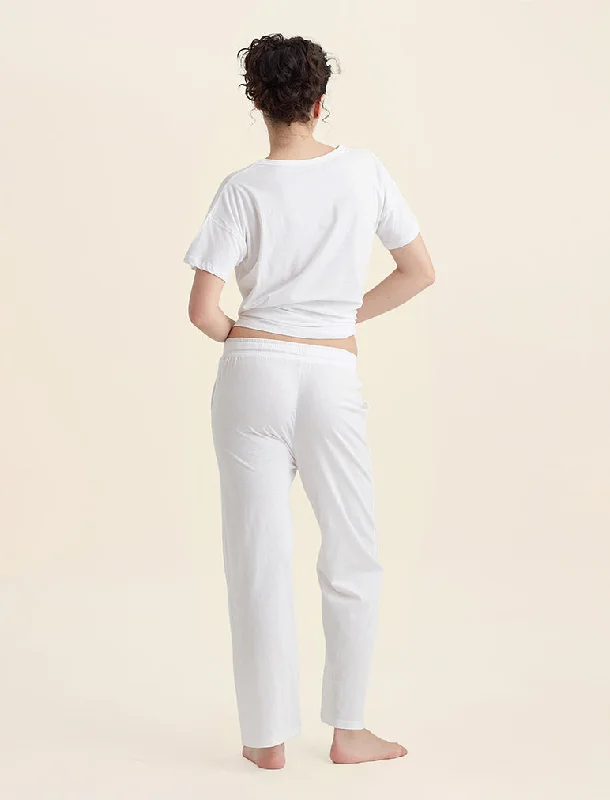 Jada Organic Cotton Straight Leg Pant