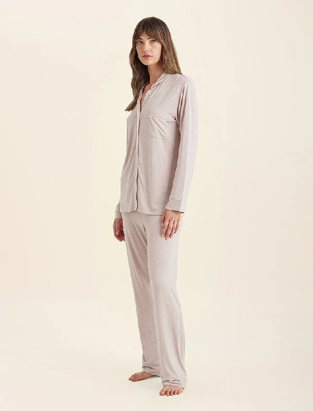 Kate Modal Soft Full Length PJ Set