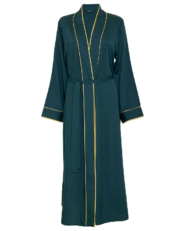 Pimlico Emerald green Long Dressing Gown