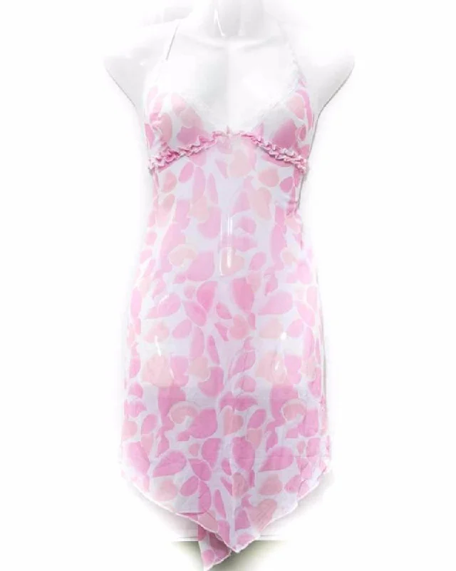 Pink Heart Short Nighty