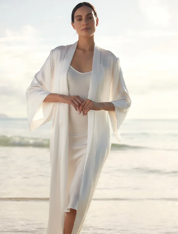 Selena Silk Maxi Robe