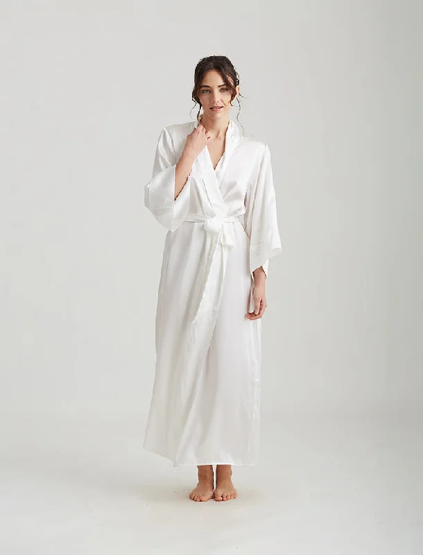 Selena Silk Maxi Robe